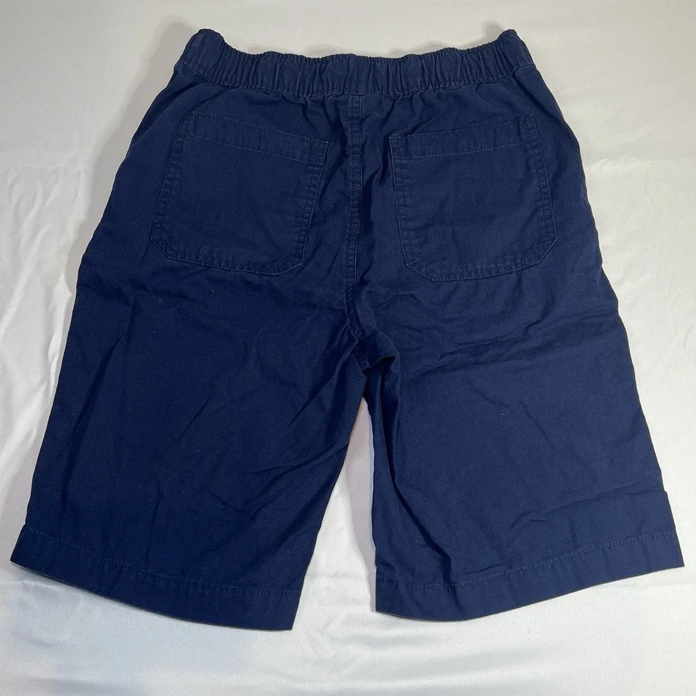 CHILDREN'S PLACE BOYS SIZE 14 BLUE‎ CARGO UNIFORM SHORTS TCP ADJUSTABLE WAIST